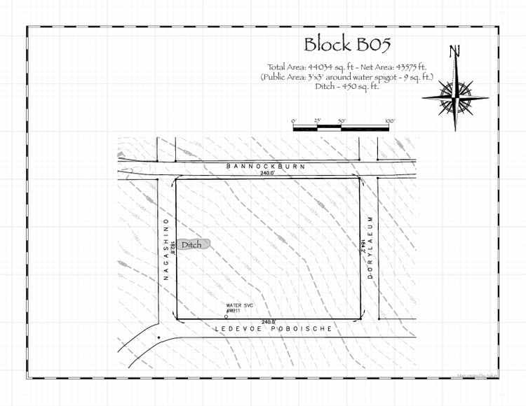 Pennsic 49 Block B05 Map