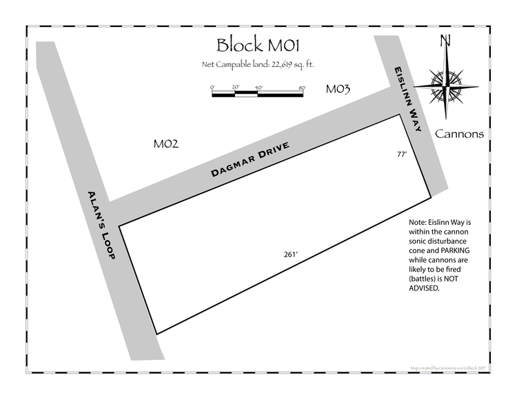 Pennsic 49 Block M01 Map