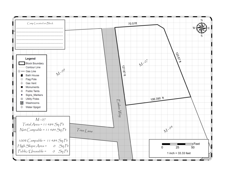 Pennsic 49 Block M07 Map